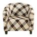 Rosnek Club Chair Slipcover Tub Chair Cover Stretch Armchair Covers Sofa Cover Furniture Protector for Living Room