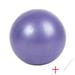 Mini Exercise Barre Ball for Yoga Pilates Stability Exercise Home Workout Core Training and Physical Therapy Small Bender Ballï¼ŒCharm Purple