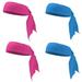 Tie Headbands for Women Men & Kids -Basketball Sports & Tennis - Athletic Headbands - Sweat Wicking Headband