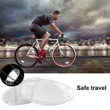 Yucurem 10pcs Bike Safety Warning Reflectors Night Reflective Cycling Accessories