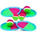 Kids Toys Toss and Catch Game Set Ball Sports Games with Paddles Balls and Storage Bag Classic Outdoor Games Beach Games Yard Games Suitable for Kids Gift Ideal