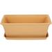 1 Set of Window Box Planter Plastic Vegetable Pot Flower Planting Holder Planter