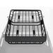 Roof Rack Basket 63 x43 Thicken Heavy Duty Steel Universal Rooftop Cargo Carrier Basket 300 LBS Load Capacity Car Roof Basket for SUV Truck Cars