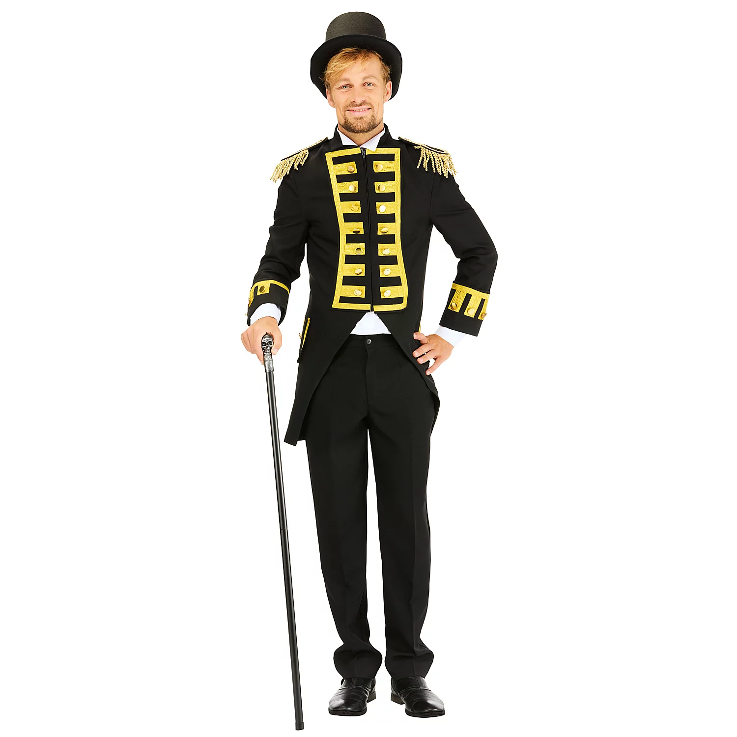 Gardeuniform für Herren, schwarz