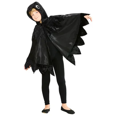 buttinette Kinder-Poncho Rabe Image