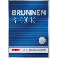 BRUNNEN Briefblock BRUNNEN BLOCK 1052827 A4 90g lin. bl