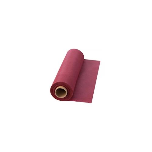 Tischläufer 0,4 x 25 m aus PP Rot 1 Rolle Tischdecke