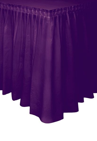 Tischverkleidung / Skirting dunkellila Image