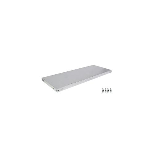 Zusatz-Fachboden für PROREGAL FachbodenregalMULTIplus250 Stecksystem | BxT 75x50cm | Inkl. 4 Fachbodenträgern | Fachlast 250kg | Verzinkt