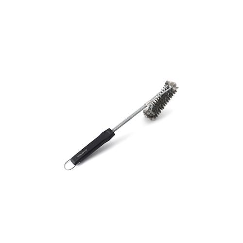 CHEFGASTRO BBQ 2-Kopf Grillbürste | 45cm | Edelstahl