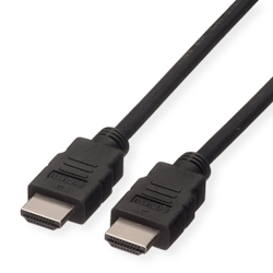 ROLINE GREEN HDMI High Speed Kabel mit Ethernet, TPE, schwarz, 3 m Image