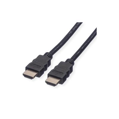 VALUE 4K HDMI Ultra HD Kabel mit Ethernet, ST/ST, schwarz, 2 m