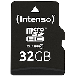 Intenso 32GB microSDHC Class 4 + SD-Adapter
