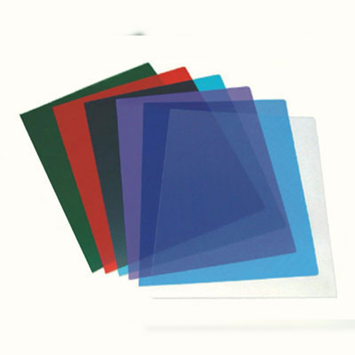 100x Deckblätter 0.20mm A4 transparent glasklar Image