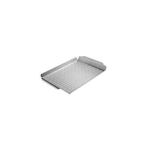 CHEFGASTRO BBQ Gemüsekorb XXL, Grillpfanne | 44,5x30cm | Edelstahl