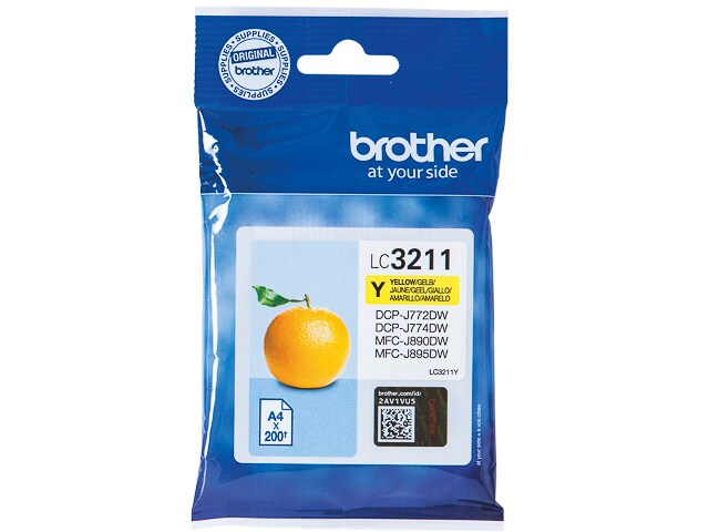 Tinten BROTHER LC3211Y BROTHER DCPJ772DW TINTE YEL ST Image