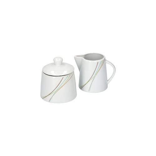 Kaffeeergänzungsset Milchkännchen & Zuckerdose Aliha