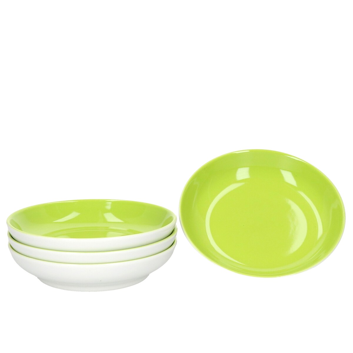 4er Set Schale 13cm flach Grün Doppio - Ritzenhoff 64209 Image