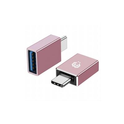 MonkeyTEC USB-C zu USB 3.0 Adapter Mini für Macbook, iPhone, iPad, Android, Notebook, Laptop und mehr Image