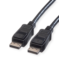 VALUE DisplayPort Kabel, DP ST - ST, schwarz, 5 m Image