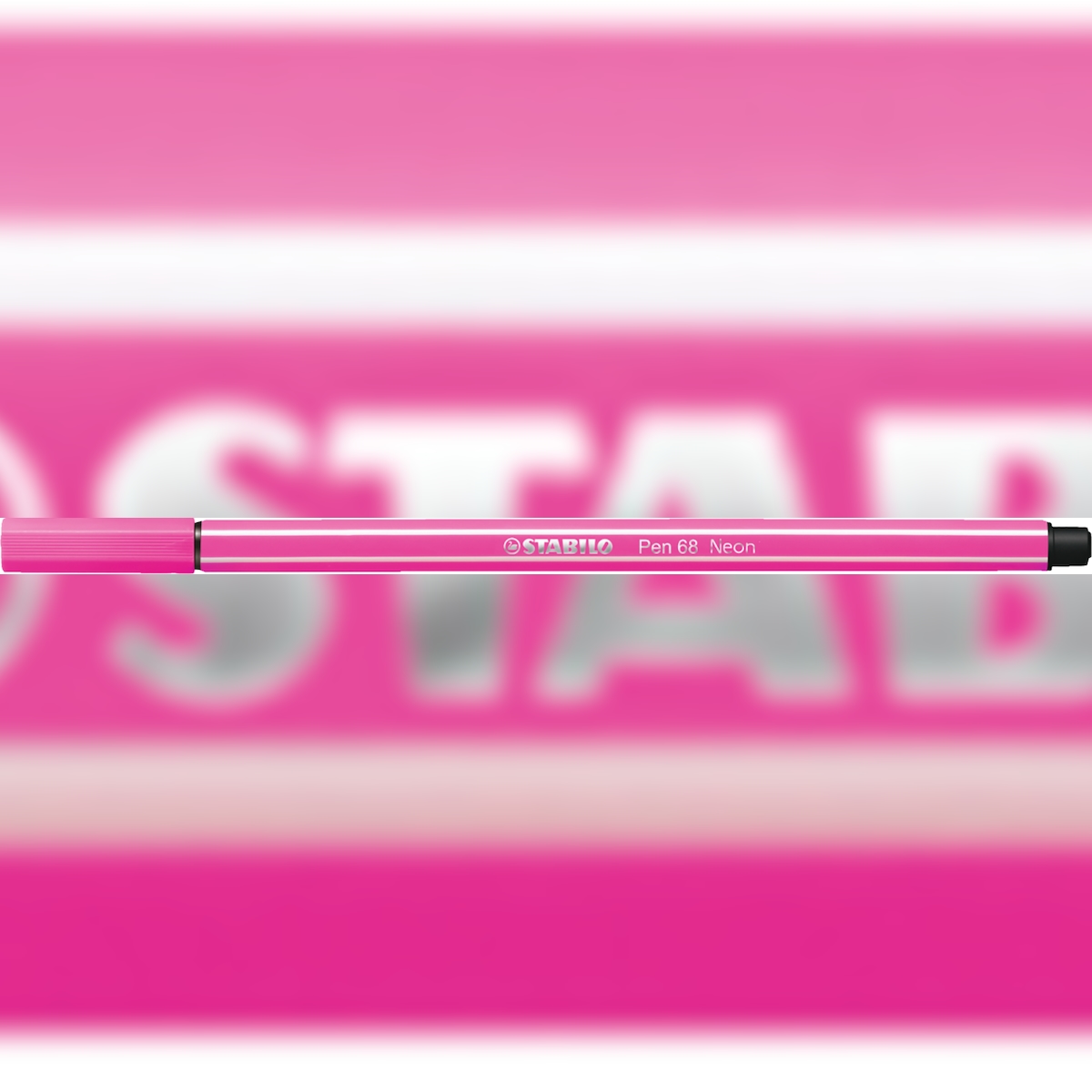 STABILO Pen 68 Fasermaler, neonpink Image