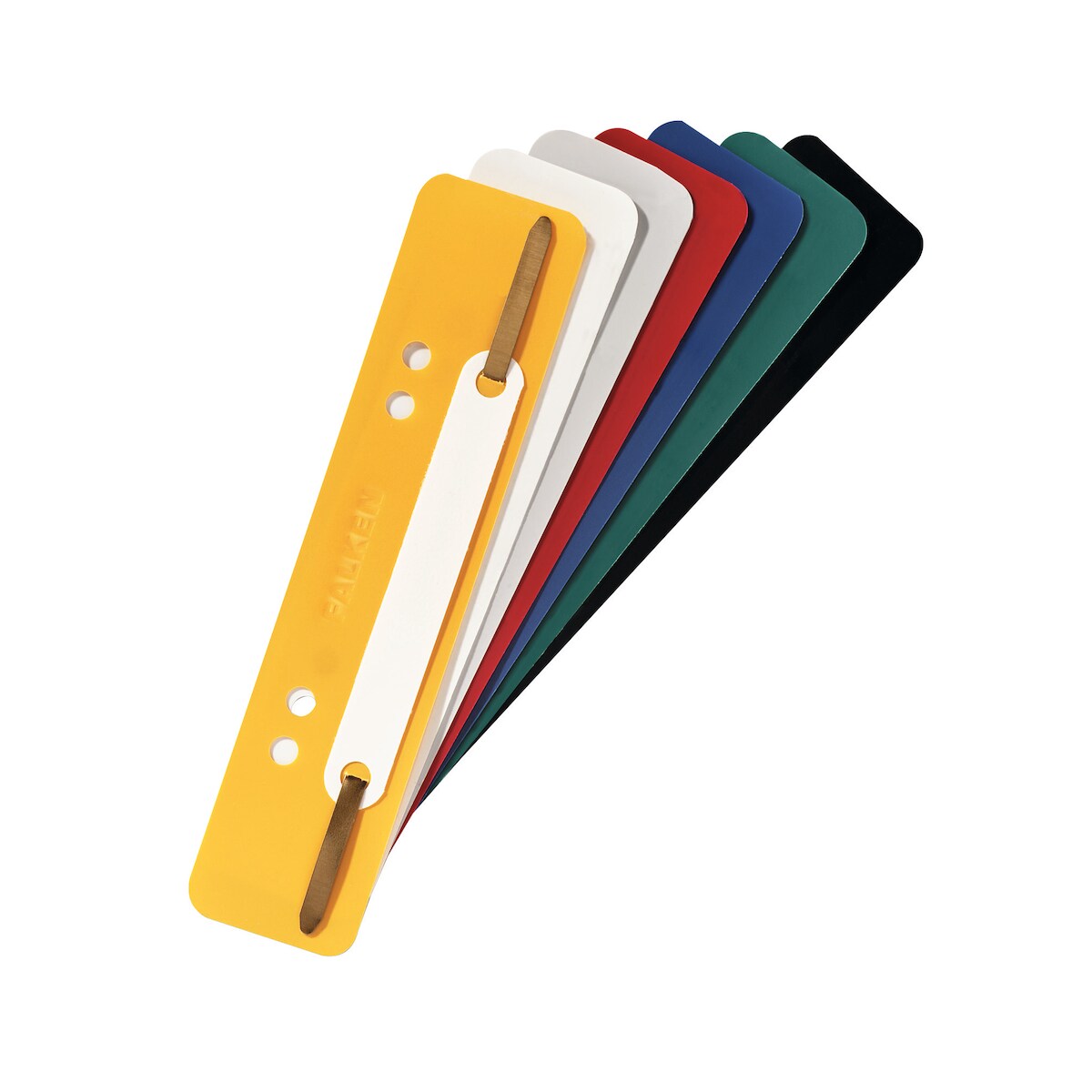 50 x FALKEN Heftstreifen Aktendulli PP farbsortiert Image