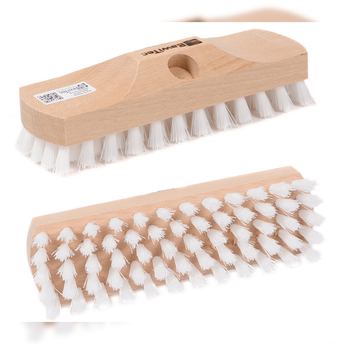 BawiTec Allzweck Schrubber 22cm mit Gewinde für Standardstiele Bodenschrubber Schrubberbürste Image