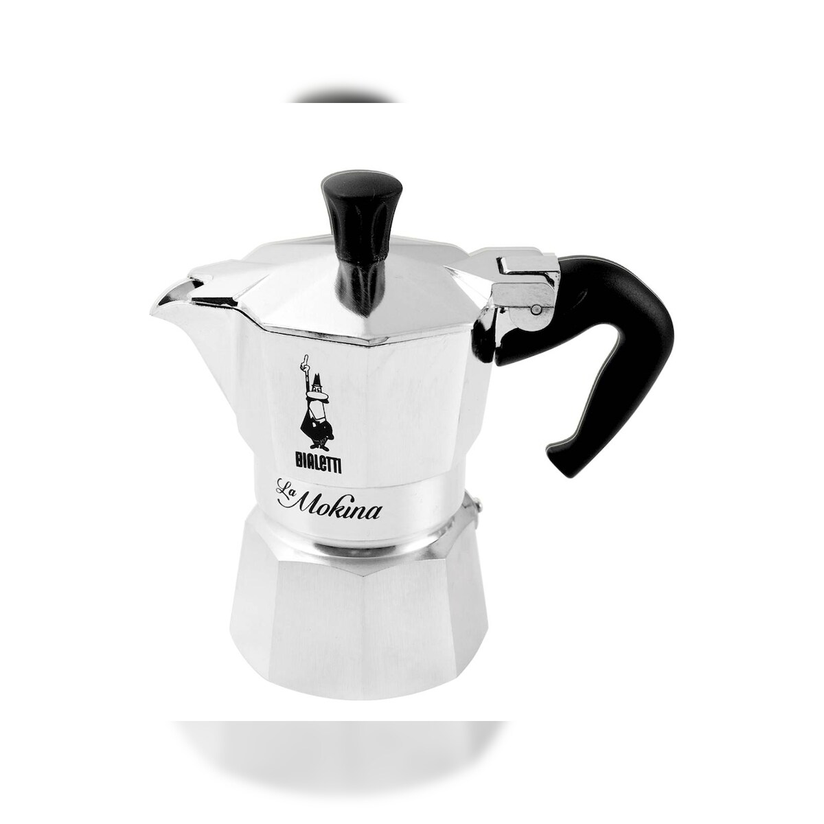 Bialetti Caffettiera Mokina Aluminium, Silber, Fassungsvermögen halbe Tasse Image