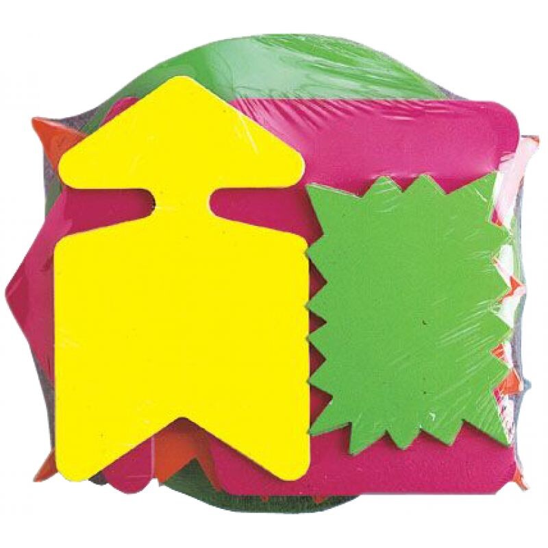 agipa Signal-Etiketten Sortiment, fluoreszierend Image