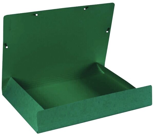 Exacompta Sammelmappe/Eckspannermappe A3 600g Manila grün m. 3 Klappen u. Gummiband Image
