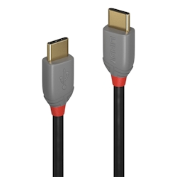 Lindy 36873 Lindy USB 2.0 Kabel Typ C/C Anthra Line M/M 3m Image