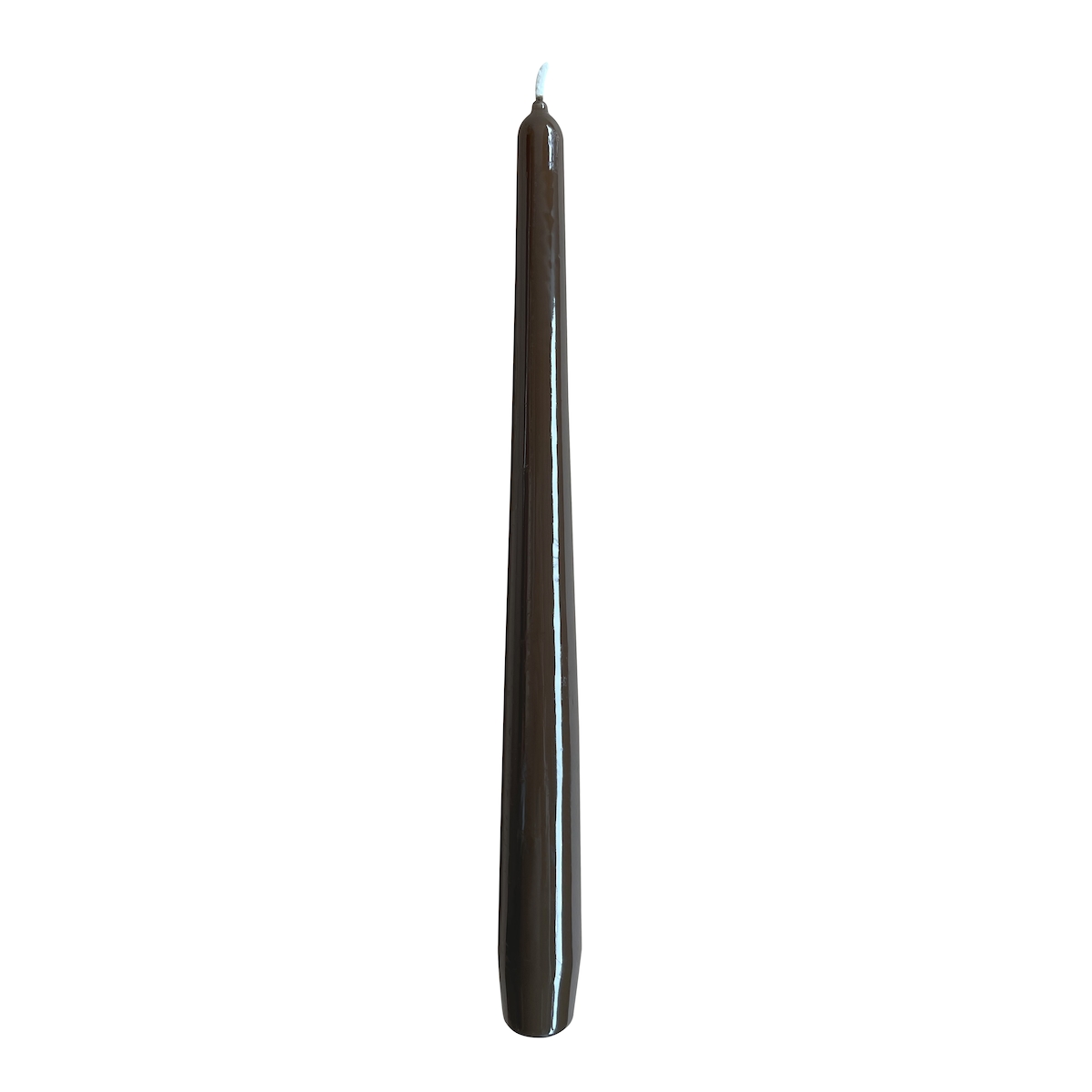 Kopschitz Kerzen Gelackte Spitzkerzen Chocolate Schokolade 240 x Ø 23 mm, 12 Stück Image