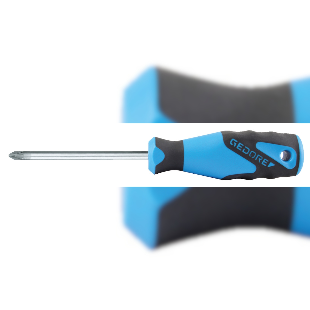 GEDORE 3K-Schraubendreher, Kreuzschlitz PZ 2, 210 mm, 2160 PZ 2 Image