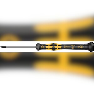 WERA 1555 ESD Micro PZ 0 x 60 mm, Kraftform Micro Kreuzschlitz-Schraubendreher Image