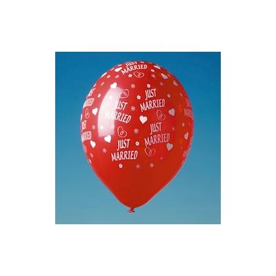 5 Luftballons `Just Married`
