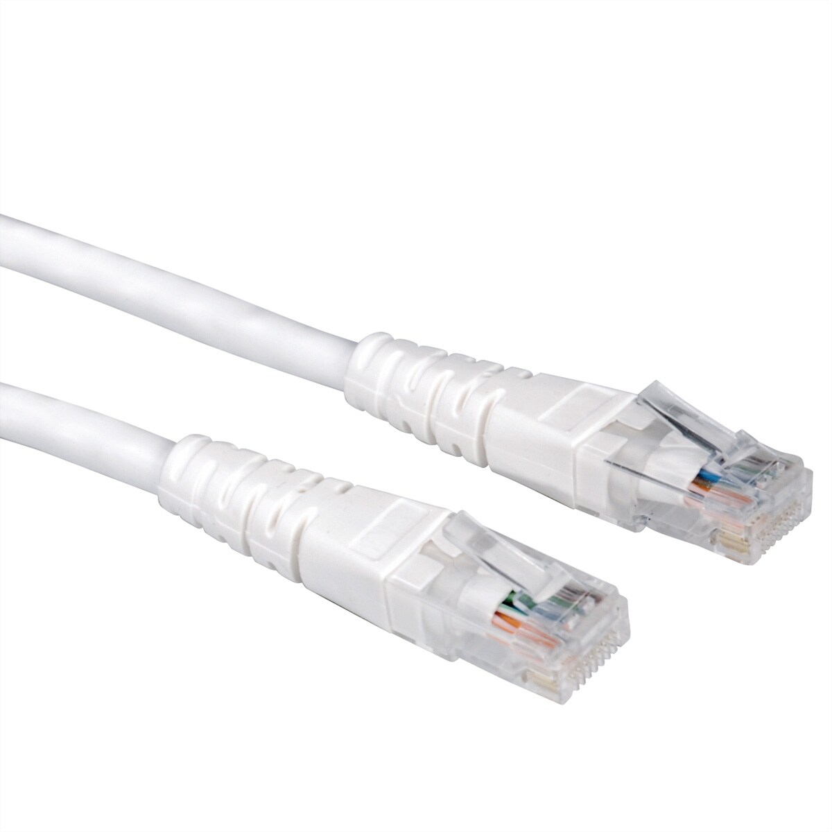 VALUE Patchkabel Cat.6 (Class E) UTP, weiß, 0,5 m Image