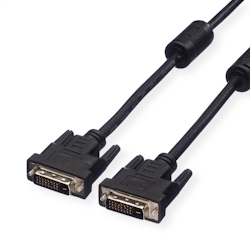 VALUE Monitorkabel DVI, DVI ST-ST, (24+1) dual link, 7,5 m Image