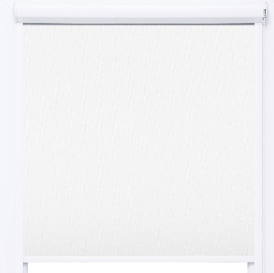 Verdunklungsrollo mit kassette und seitlichen leisten natur 200cm länge thermo 100% black out Image