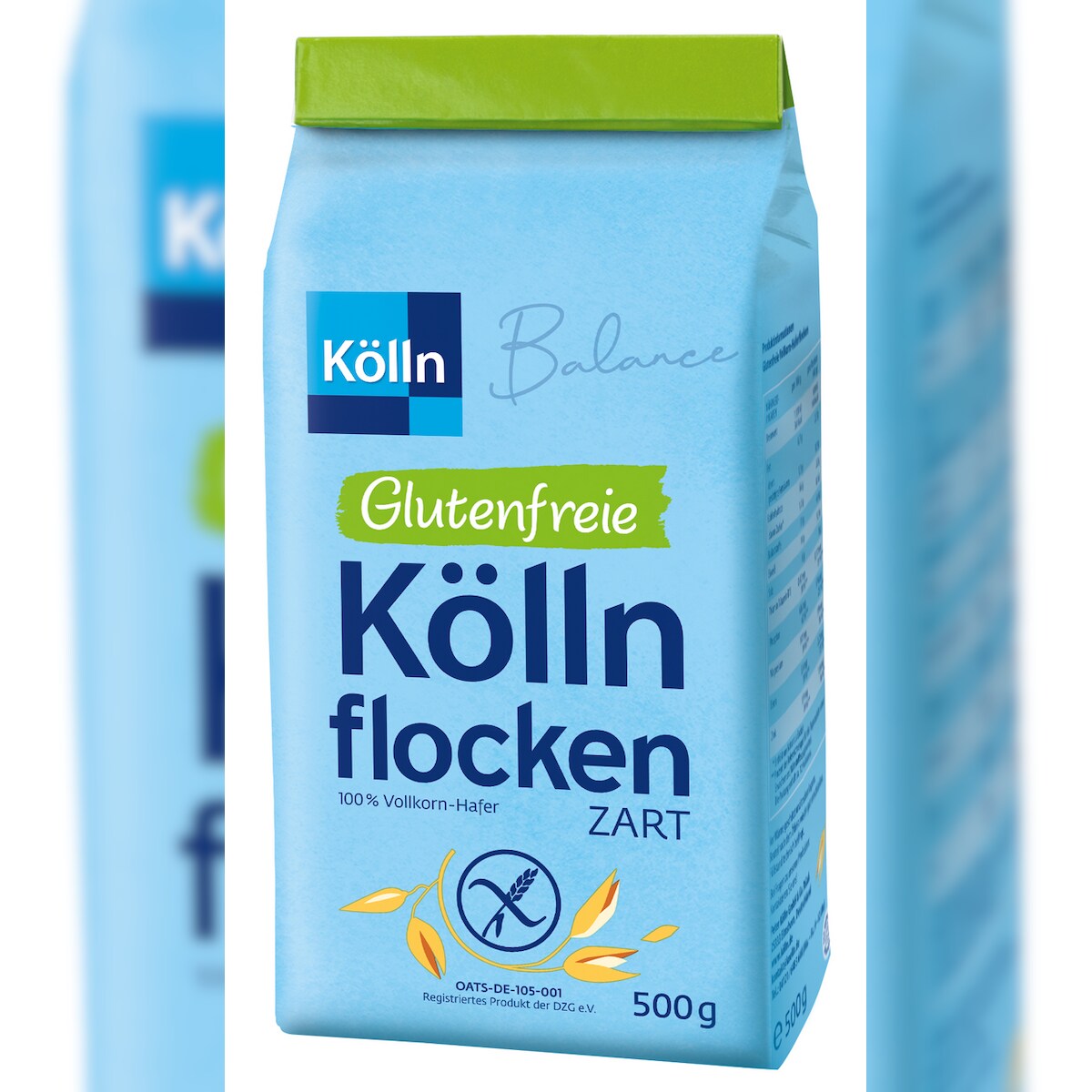 Kölln Haferflocken Balance Glutenfrei Zart (500g) Image