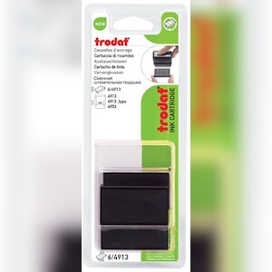 TRODAT Ersatzstempelkissen für 4910/4810 schwarz Image
