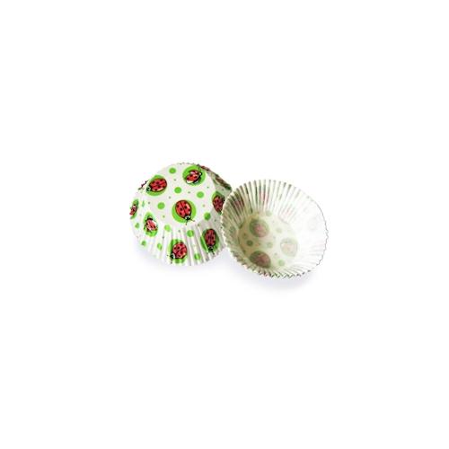 160x Muffinkapseln Gebäckkapseln Marienkäfer O 50 x 30 mm