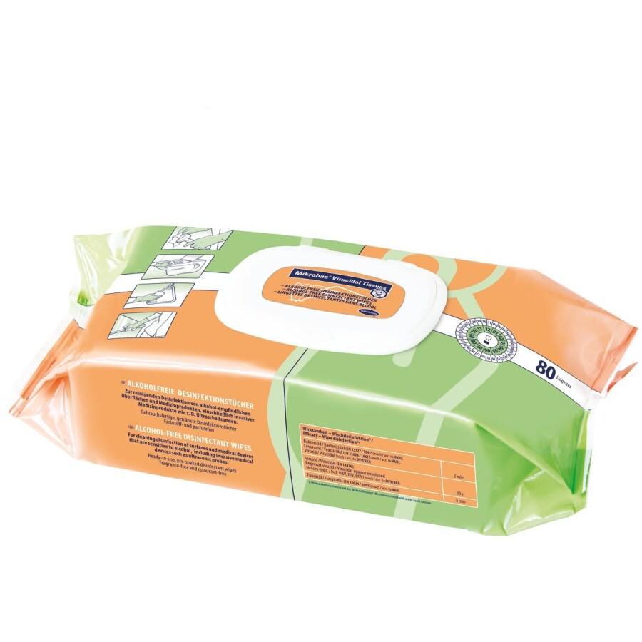 Bode Mikrobac® Virucidal Tissues - 80 Tücher Image