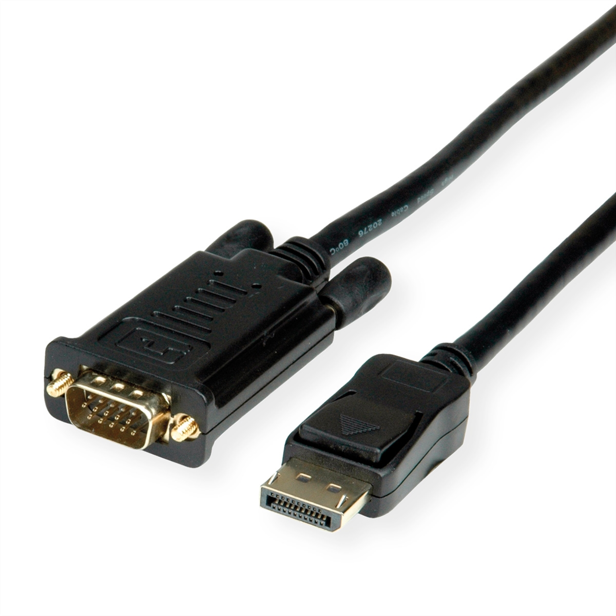 VALUE Kabel DisplayPort-VGA, DP ST - VGA ST, schwarz, 1,5 m Image