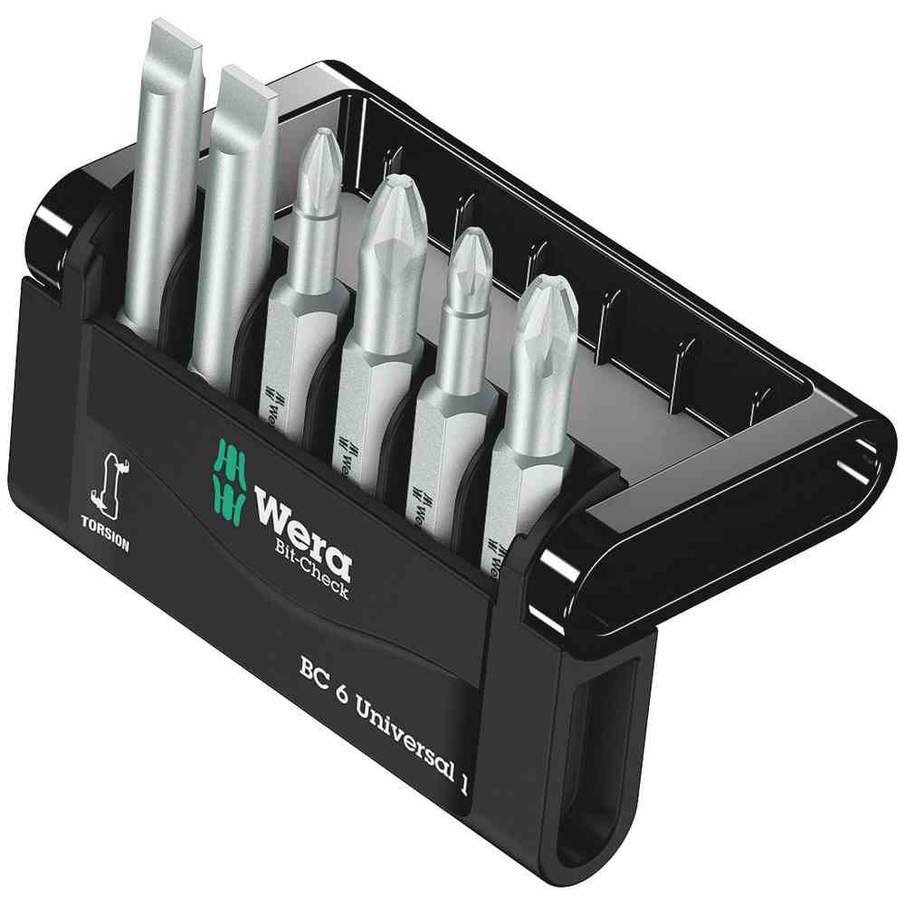 WERA Bit-Set, 6St, 6xPH Image