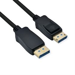 ROLINE DisplayPort Kabel, v2.0, DP ST - ST, schwarz, 1,5 m Image