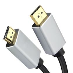 Helos Anschlusskabel, DisplayPort Stecker/HDMI Stecker, PREMIUM, 1,0m, schwarz Image