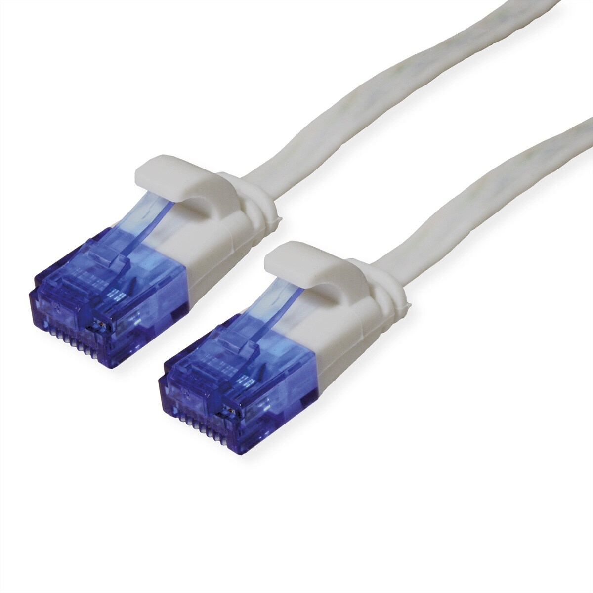 VALUE Patchkabel Cat.6A (Class EA) UTP, extra-flach, grau, 5 m Image