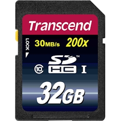 Transcend Premium SDHC-Karte Industrial 32 GB Class 10 TS32GSDHC10 Image