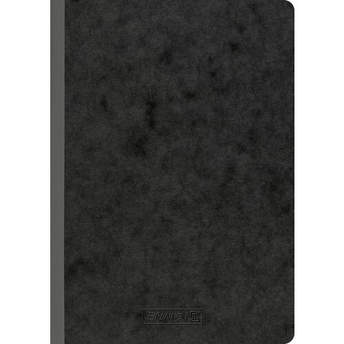 BRUNNEN Notizbuch DIN A5 Punktkariert Geleimt Pappe Schwarz Nicht perforiert 192 Seiten 96 Blatt Image
