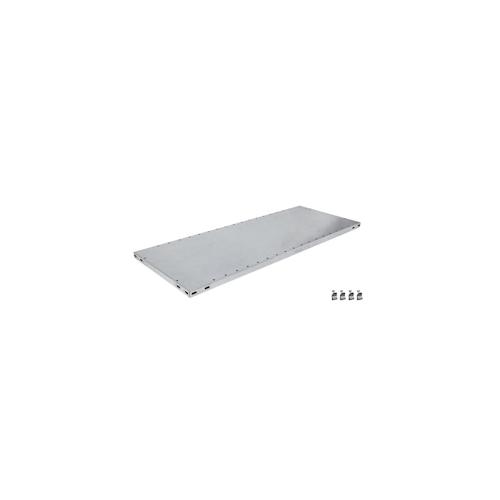 Zusatz-Fachboden für PROREGAL FachbodenregalMULTIplus85 Stecksystem | BxT 100x40cm | Inkl. 4 Fachbodenträgern | Fachlast 85kg | Verzinkt